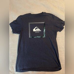 Quiksilver Men's Charcoal Graphic Tee